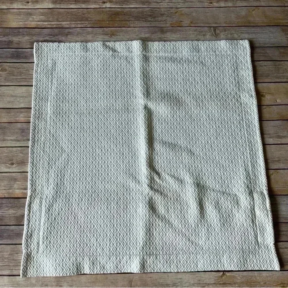 Pottery Barn Heavy Cotton Shams Pillow Cases Covers Set Of 2